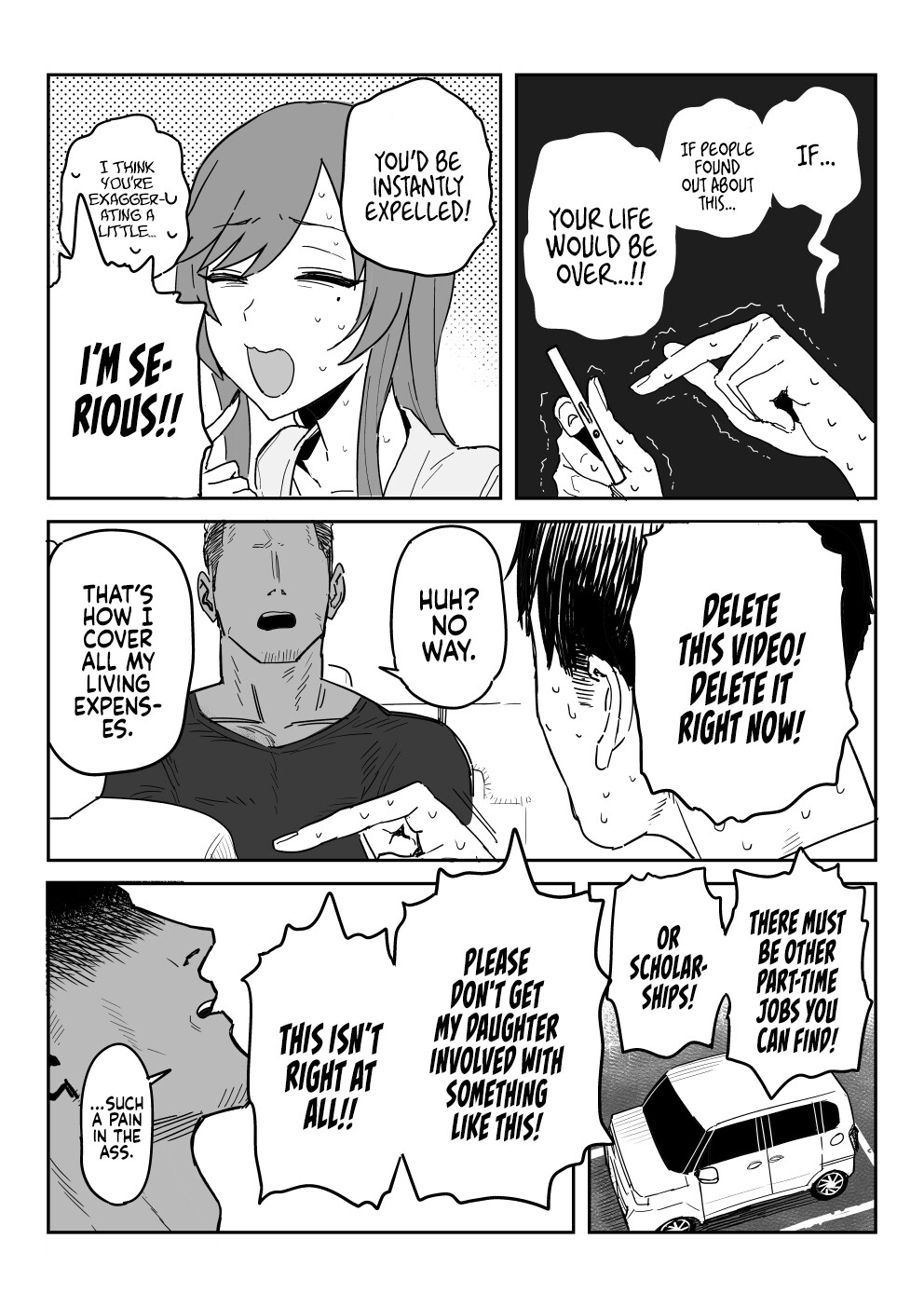 Hentai Manga Comic-Tanesaki Kaori (39) Makes Her Doujin AV Debut in Place of Her Daughter-Read-10